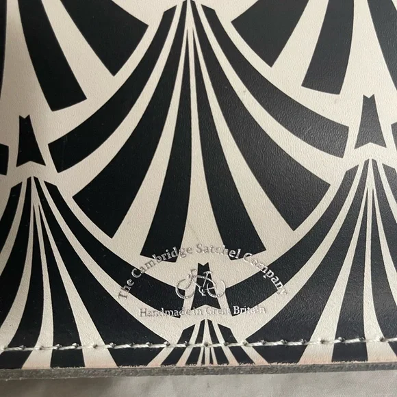 The Cambridge Satchel Company White and Black Patterned Women's Crossbody Bag - Picture 3 of 10